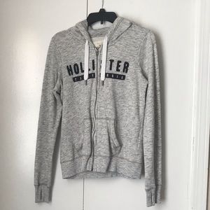 Womens Hollister Zip Up Hoodie
